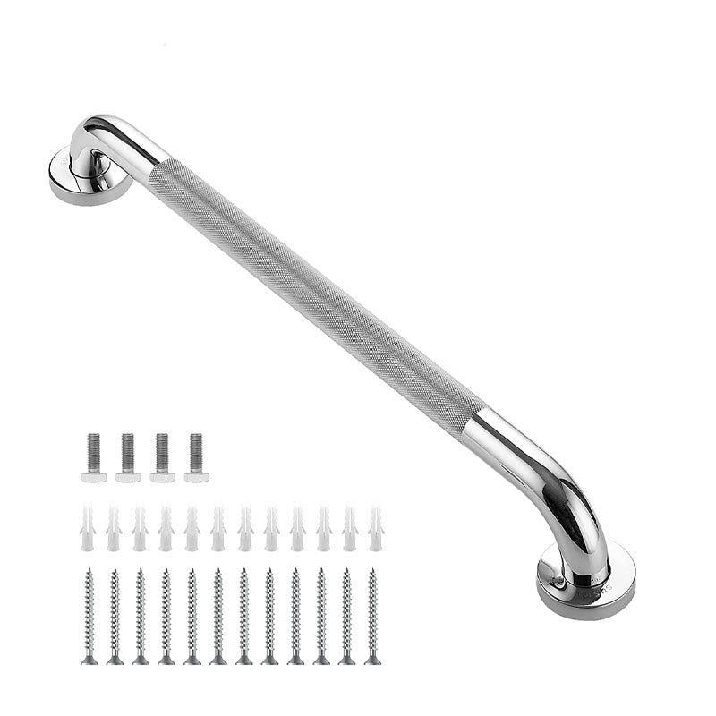 Barre d’Appui Antidérapante en Acier Inox – Poignée de Sécurité Murale pour Douche, Baignoire ou Toilettes (40 cm) - Nation Army