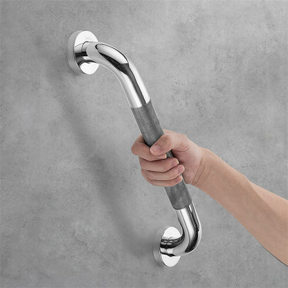 Barre d’Appui Antidérapante en Acier Inox – Poignée de Sécurité Murale pour Douche, Baignoire ou Toilettes (40 cm) - Nation Army