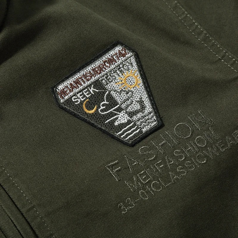 Bomber Militaire Kaki – Élégance et esprit d'aventure - Nation Army