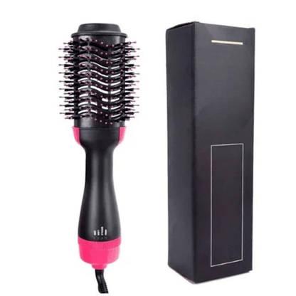 Brosse à Cheveux 4 en 1 – Lissante, Boucleur, Peigne Chauffant Volumisant & Sèche - Cheveux Ionique - Nation Army