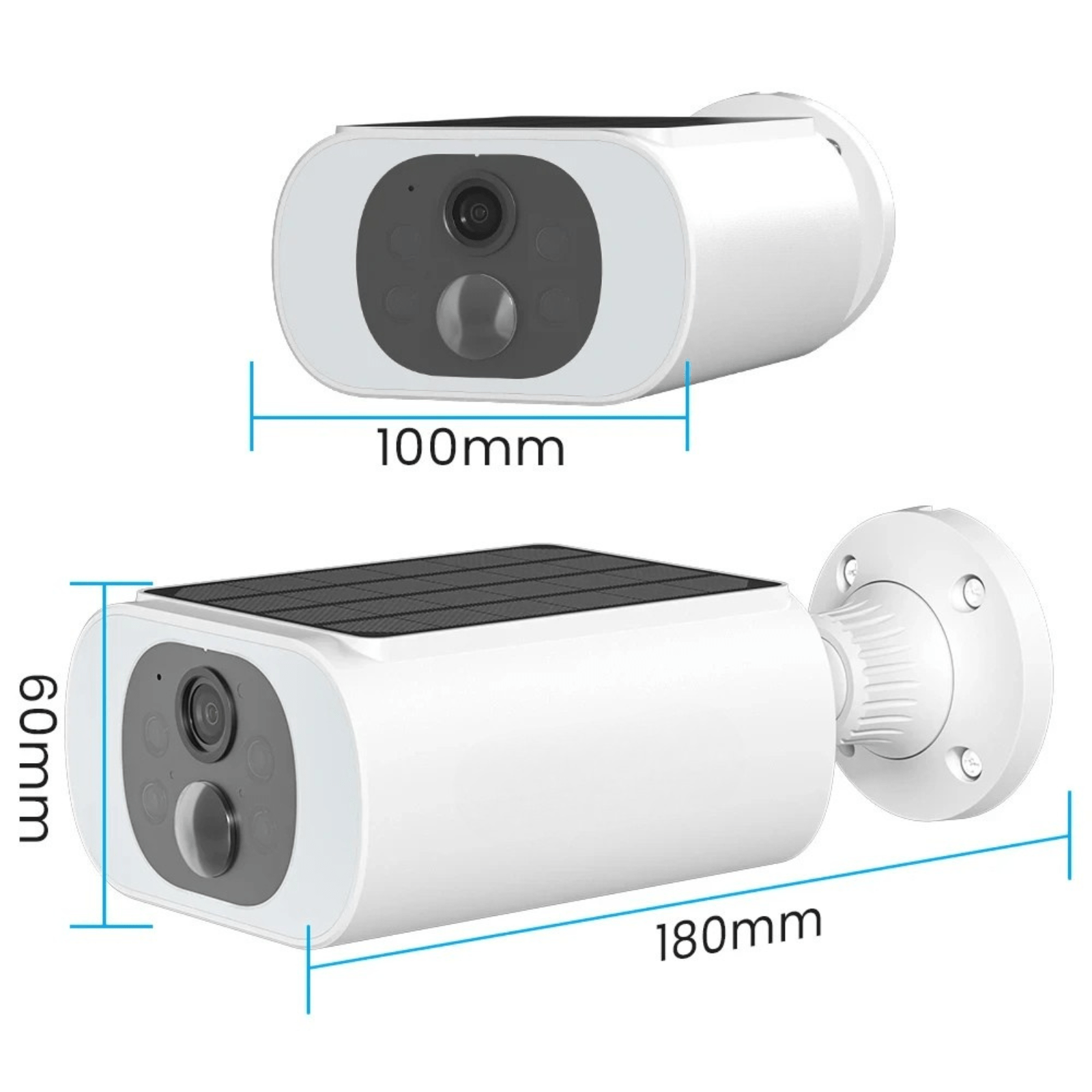 Caméra de Sécurité Extérieure Solaire ANRAN 2K – Sans Fil WiFi 2.4G, 3MP, Vision Nocturne, Batterie Rechargeable, Économique - Nation Army