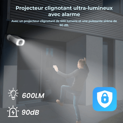 Caméra de Sécurité Extérieure Solaire ANRAN 2K – Sans Fil WiFi 2.4G, 3MP, Vision Nocturne, Batterie Rechargeable, Économique - Nation Army