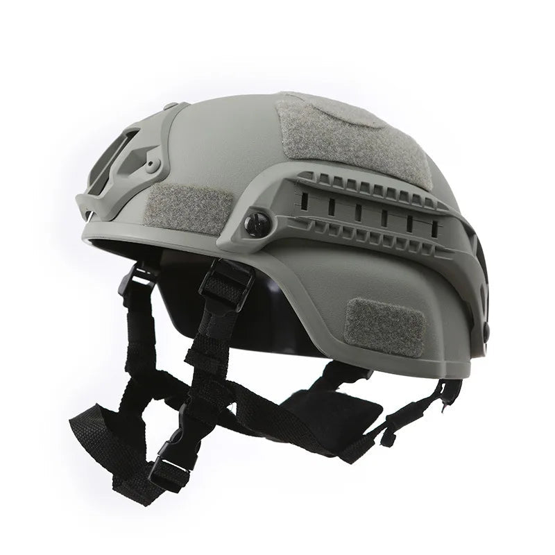 Casque Airsoft Tactique Anthracite - Confort et Protection - Nation Army