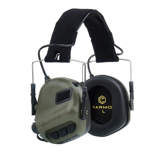 Casque Antibruit M31 Vert Army - Léger et Polyvalent - Nation Army