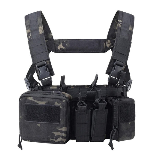 Chest Rig CS Nylon 500D - Gilet Tactique Phantom - Nation Army