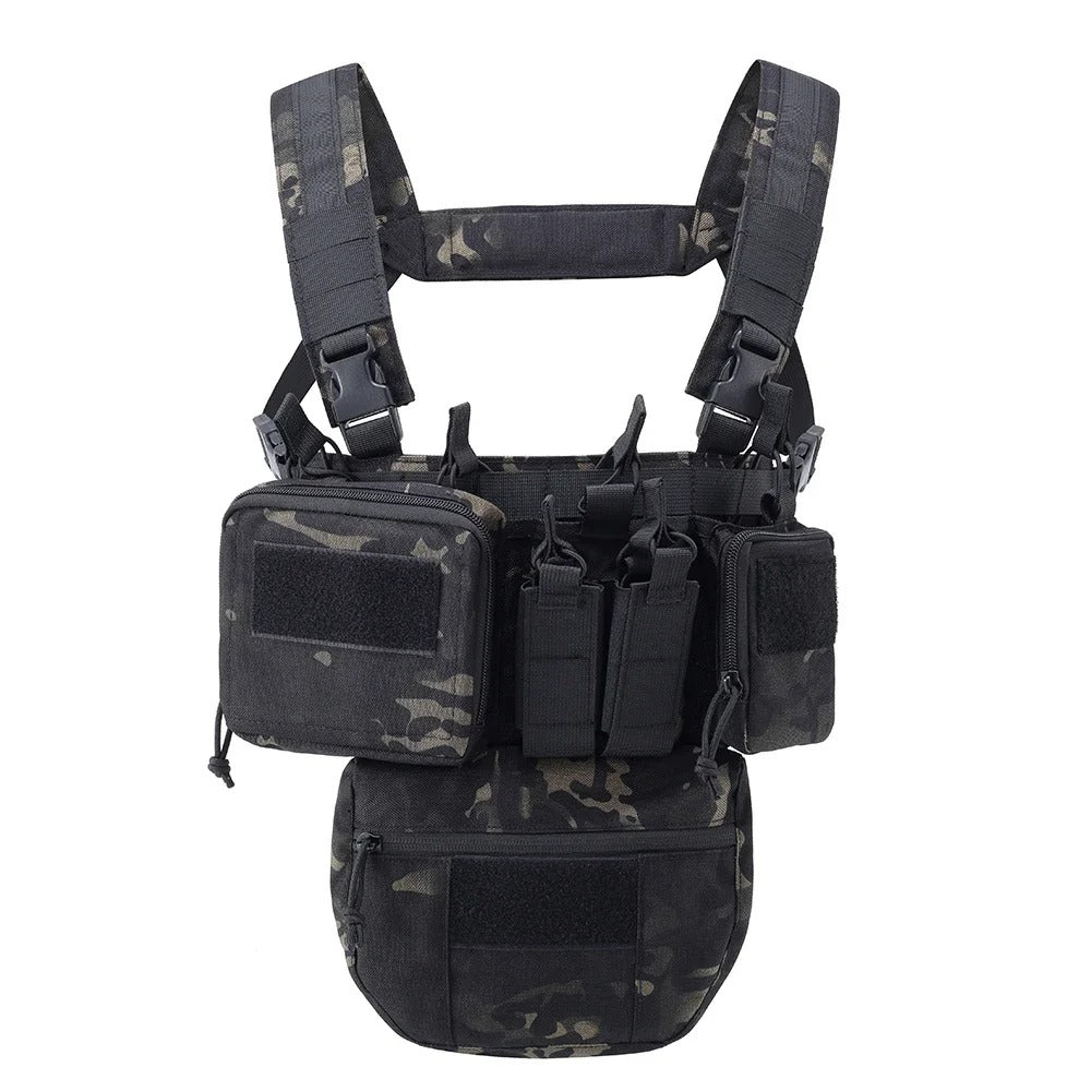 Chest Rig Modulable - Gilet Tactique Mercenaire - Nation Army