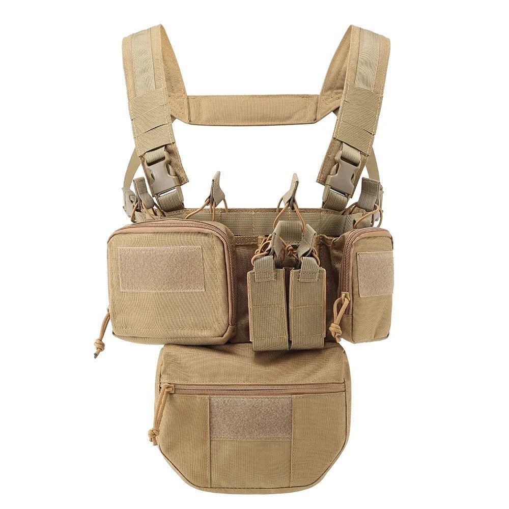 Chest Rig Modulable - Gilet Tactique Sahara - Nation Army