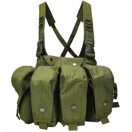 Chest Rig Tactique 600D - Polyvalence et Confort - Nation Army