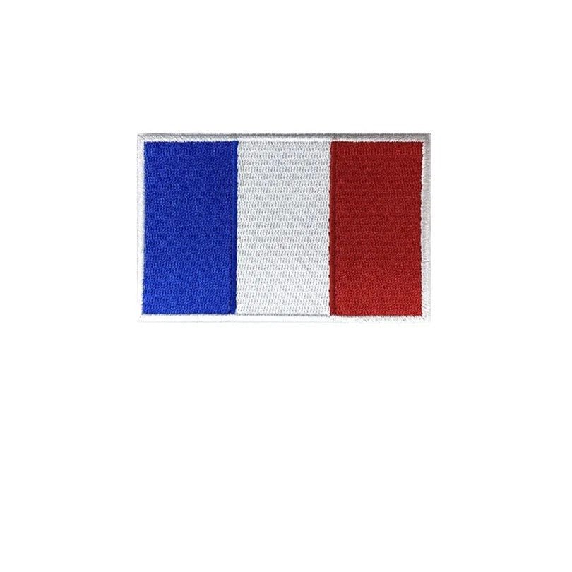 Écusson Patch France - Fixation Facile et Polyvalente - Nation Army