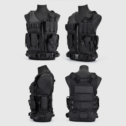 Gilet Tactique Airsoft & Combat - Durabilité Maximale - Nation Army