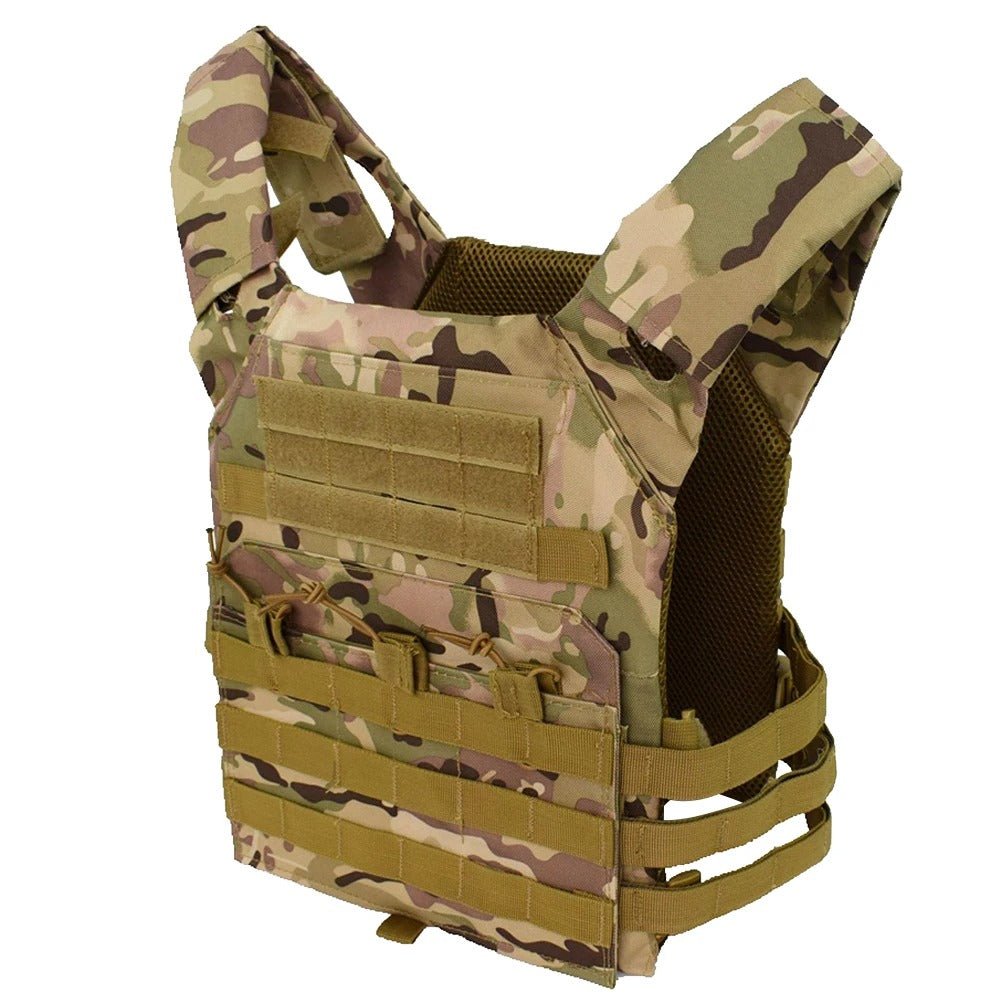 Gilet Tactique Oxford 600D Airsoft & Combat - Nation Army