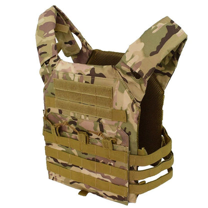 Gilet Tactique Oxford 600D Airsoft & Combat - Nation Army