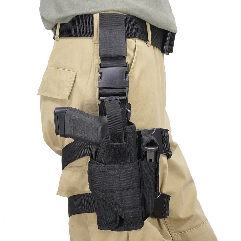 Holster de Cuisse Tactique - Stabilité et Accès Rapide - Nation Army