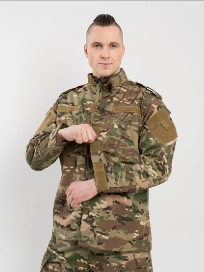 Tenue Militaire Tactique Woodland   – Robustesse et Confort