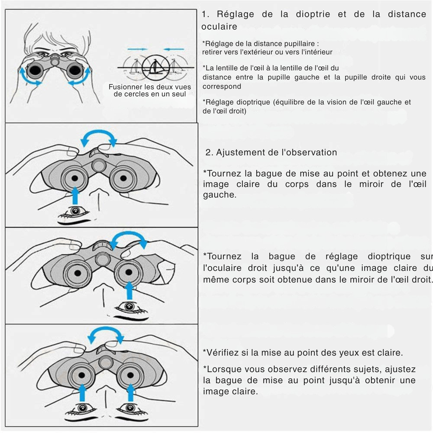 Jumelles 60x60 Puissantes – Vision Nocturne, Portée 3000M, Prisme BAK4, Idéales Chasse & Camping - Nation Army