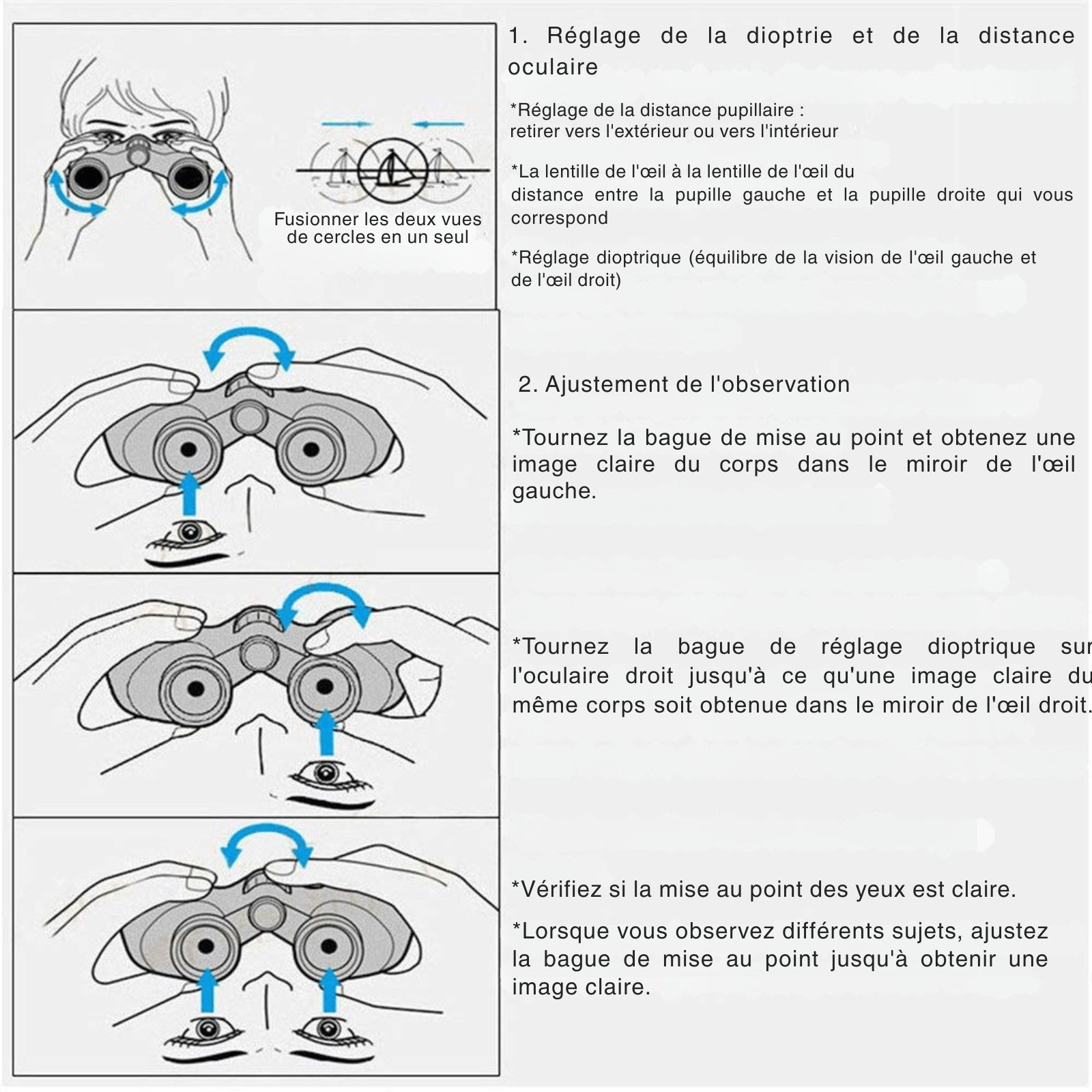 Jumelles 60x60 Puissantes – Vision Nocturne, Portée 3000M, Prisme BAK4, Idéales Chasse & Camping - Nation Army