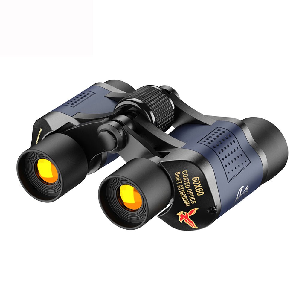 Jumelles 60x60 Puissantes – Vision Nocturne, Portée 3000M, Prisme BAK4, Idéales Chasse & Camping - Nation Army