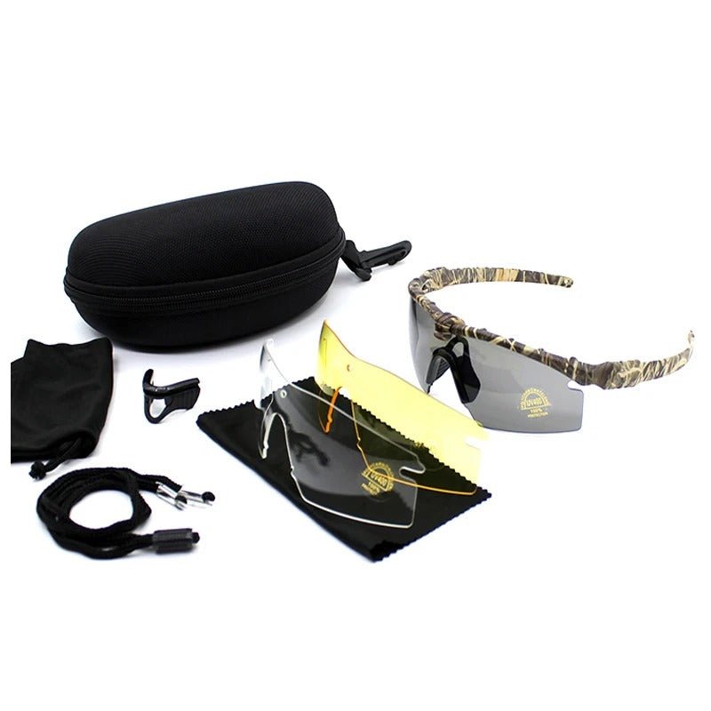 Lunettes Tactiques Militaires UV400 - Protection Maximale - Nation Army