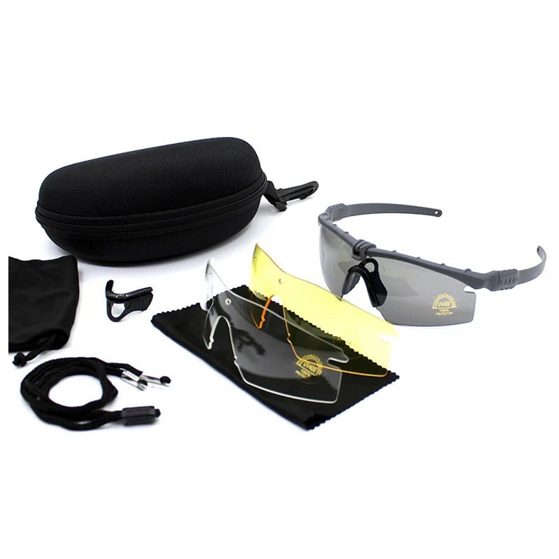 Lunettes Tactiques Militaires UV400 - Protection Maximale - Nation Army