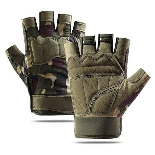 Mitaine Tactiques Militaire Camouflage - Protection et Confort - Nation Army