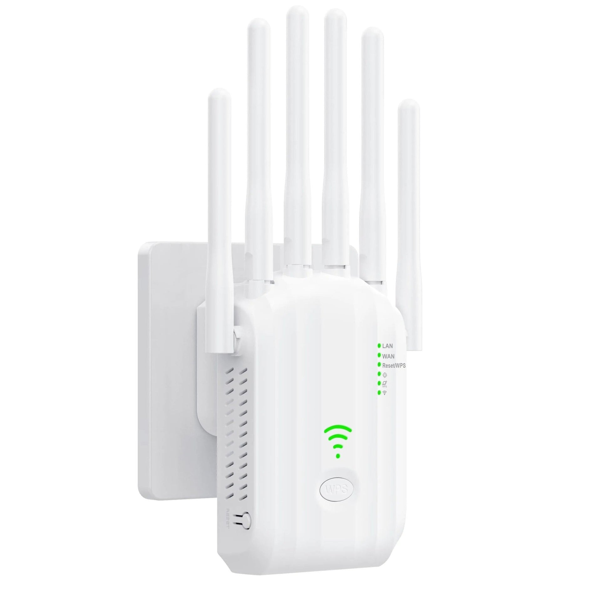 Répéteur WiFi Double Bande 2.4G/5GHz – 6 Antennes, Large Couverture & Amplificateur de Signal - Nation Army