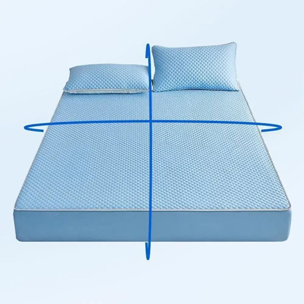 Surmatelas Rafraîchissant Été – Refroidissement Instantané pour Dormeurs Chauds | Housse de Matelas Simple, Queen, King - Nation Army