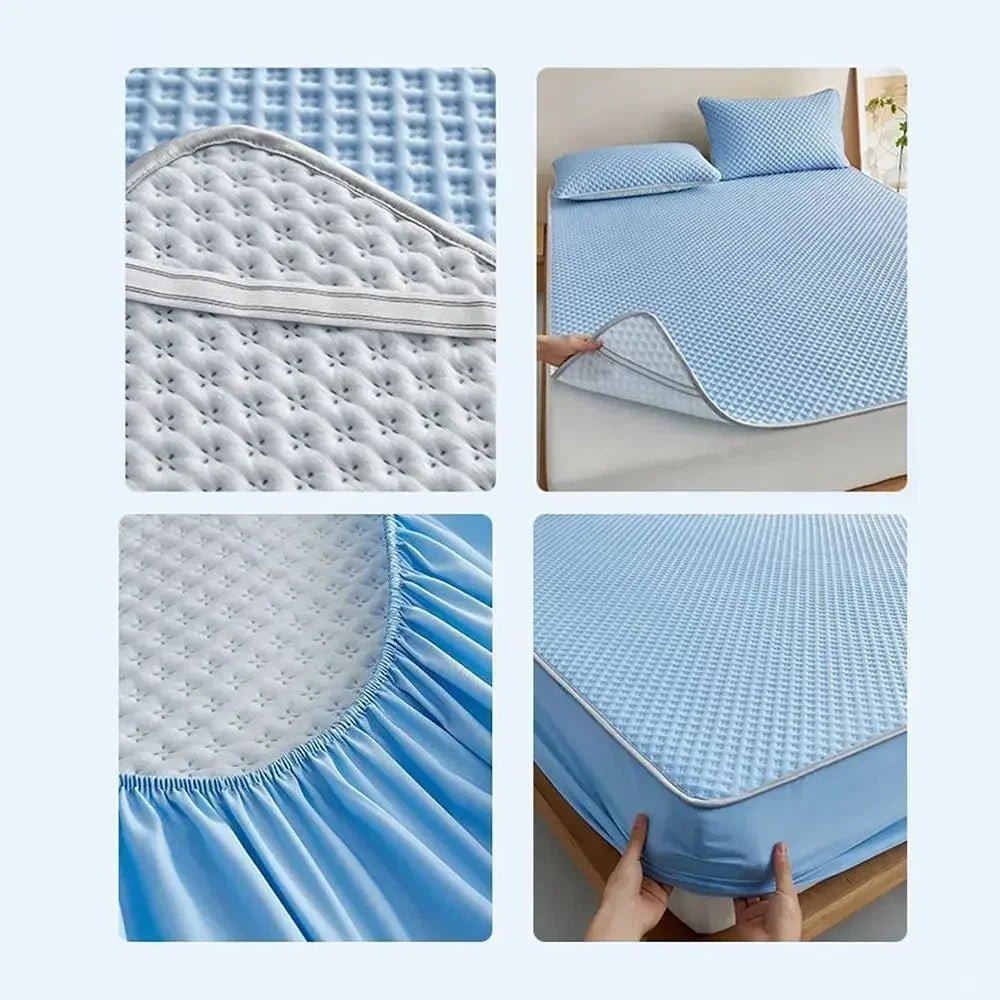 Surmatelas Rafraîchissant Été – Refroidissement Instantané pour Dormeurs Chauds | Housse de Matelas Simple, Queen, King - Nation Army