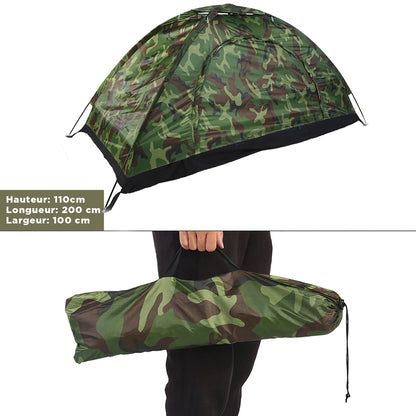 Tente Camouflage - Protection UV & Imperméable - Nation Army