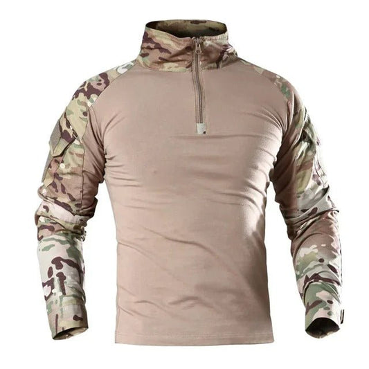 Ubas Militaire Camouflage - Chemise de Combat Professionnelle - Nation Army