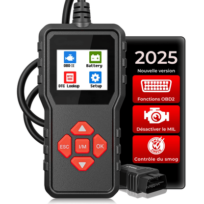 Valise Diagnostic Auto LANCEMENT X431 CR300 – Scanner OBD2, Test Moteur & Batterie, Lecteur de Codes - Nation Army