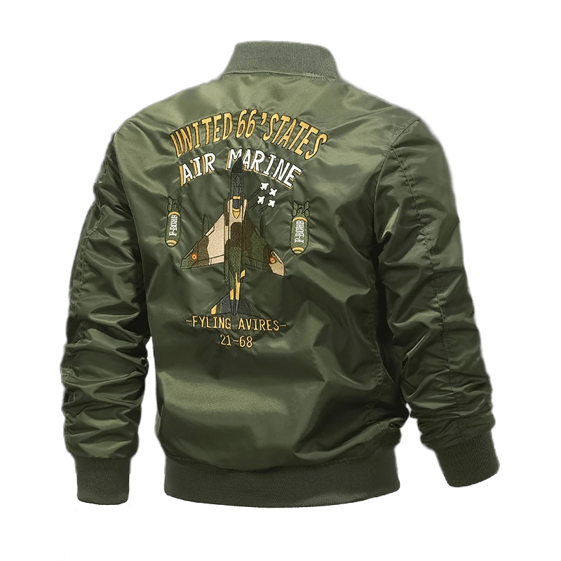 Veste Bombardier Aviateur – Style Vintage et Esprit Militaire - Nation Army